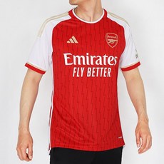 아디다스 EPL 클럽 아스널 202324 Home 저지 아스날 Uniform 레드+화이트