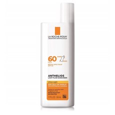 La Roche-Posay Anthelios 라로슈포제 안뗄리오스 울트라라이트 플루이드 방수기능 선크림 SPF 60 50mL 3팩