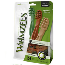  윔지스 밸류 백 덴탈 츄 칫솔모양 S, 3개 