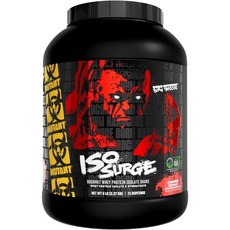 뮤턴트 서지 고메 웨이 프로틴 아이솔레이트 셰이크 스트로베리 밀크셰이크, 1개, 2.27kg