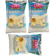 제네릭(Generic) Lasco 바닐라 푸드 드링크 ...2가지 사이즈 제공....3팩 (120g 라스코 드링크), 400g 120g Lasco Vanilla Food D
