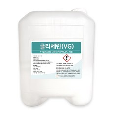 글리세린 99.5% 20KG 식물성글리세린 화장품원료 보습제 슬라임(애경 최저가), 1개