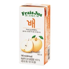 일화 프레주 드링크 배 190mlx24팩x3박스, 72개, 190ml