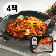 [홍익상회] 춘천 양념 닭갈비 500g 택배 캠핑 요리 음식,
