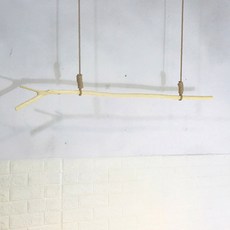 나뭇가지 스틱 막대 행거 우드 장식 옷걸이 나무 인테리어 옷가게, 길이 1.8m 지름 3~4cm (포크 포함 얕음), 마른 나뭇가지