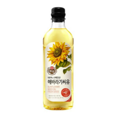 백설 해바라기씨유 900ml, 22개