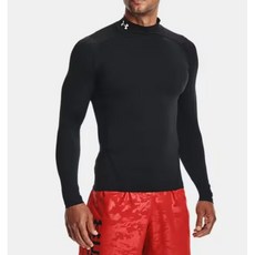 [언더아머_스포츠] 언더아머 HeatGear 골프 모크 티셔츠 남자 반목티 스포츠 언더레이어 하프넥 터틀넥 짐웨어 남성 SD 1369606