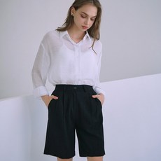 바이바이섭 [바이바이섭] T12-BERMUDA PANTS BLACK