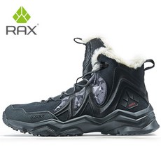 여성등산화 RAX눈길부츠 남성아웃도어 신발 여성보온 방한화 단목 신발기모 스노슈즈 겨울 도보 등산화