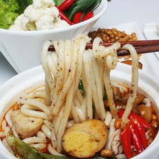 [밝은미래몰] 전통 운남 쌀국수 마라맛 대용량 굵은면 꿔쵸미샌 450gx5