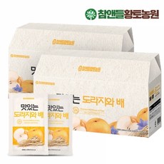 [참앤들황토농원] 자연을 담은 맛있는 도라지와 배즙 30포 2박스, 단품, 단품