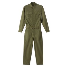 남자흑청점프수트