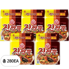 오뚜기 진짬뽕 130g, 280개