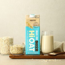 서울우유 마시는 귀리 하이오트 비건/오트밀크/식물성우유, 950ml, 6팩