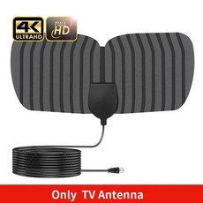글로벌 디지털 안테나 실외 차량용 실내 스마트 신호 리시버 마일, [04] Only TV Antenna, 1개