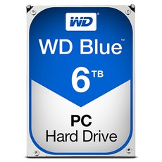 WD Blue SATA3 하드디스크, WD60EZAX, 6TB - wd60ezax