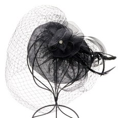 웨딩페이스베일망사블랙