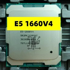 CPU 교체 호환 제온 E51660V4 320GHz 20M 8 코어 LGA20113 E5 1660v4 프로세서 1660 v4