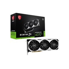 MSI 지포스 RTX 4070 Ti 벤투스 3X OC D6X 12GB