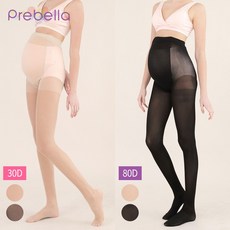 프레벨라 임산부 30데니아 80데니아 임부용스타킹 택 1