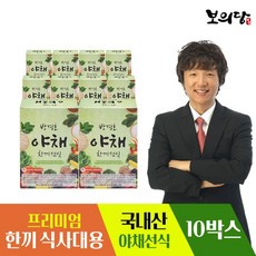 보의당 박경호 야채한끼선식 10박스 (30g x 100포), 30g, 10개