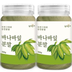 동의한재 바나바잎 분말 가루, 300g, 2개
