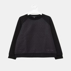 빈폴스포츠(BEANPOLE SPORT) 빈폴스포츠 블랙 남성 패딩 하이브리드 맨투맨 BO9941D235