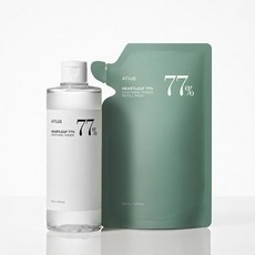 아누아 어성초 77 깐달걀 토너 350ml 리필 세트+350ml 리필팩