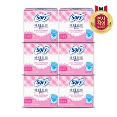 [KT알파쇼핑]쏘피 바디피트 볼록맞춤 중형 16P x 6개, 16개입