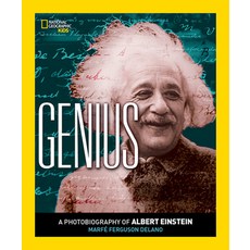 Genius: A Photobiography of Albert Einstein Hardcover, National Geographic Kids, English, 9781426322358