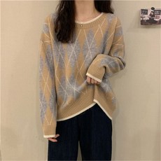 코프코프 8617 도겟 아가일니트