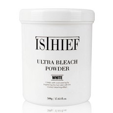 이스티프 화이트 브리치 파우더 탈색제 500g 모발보호제첨가/모발손상최소화 블랙빼기, 1개