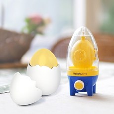 기타 황금알 에그 스피너 계란 믹서 쉐이커 달걀 혼합기 국내 SNS 인플루언서, 혼합색상, 1개