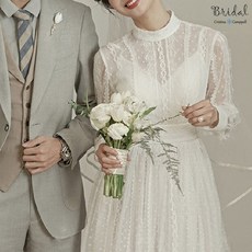 하이넥웨딩드레스