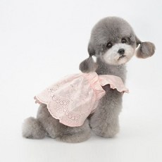 평상복 강아지 소중한 우리집 SG-5DD01-7396, 아이보리_L, 1개