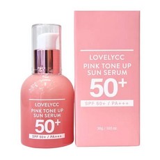 러블리씨씨 핑크 톤업 선 세럼 - Lovelycc Pink Tone Up Sun Serum SPF50+ / PA+++