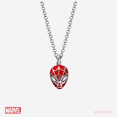 꼼에스타 [Disney Collection] 마블 스파이더맨 브라스 목걸이