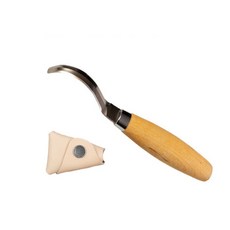 [MORAKNIV] 모라나이프 우드카빙 양날 스푼나이프 163＋가죽쉬스 (13387)