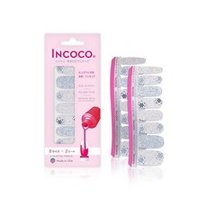 Stick-on manicure Incoco "Frosted Flurry", 혼합색상, 1개