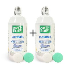 옵티프리 리플레니시 렌즈세척 대용량 렌즈세정액, 420ml, 2개