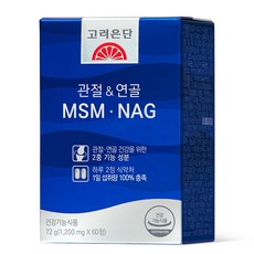 고려은단 관절&연골 MSM NAG, 1개, 60정