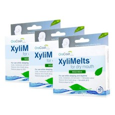 Oracoat 오라코트 자일리멜츠 마일드 민트 40개입 3팩, 3개