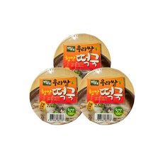 백제 우리쌀 햅쌀떡국 163g X 3개