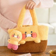 카카오프렌즈 춘식이 부클 토트백