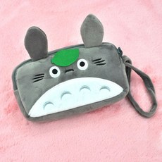 Others 중국 캐릭터 쿠로미 필통고양이 귀여운 클러치 백 파우치 폭 19cm, 1개, 6.토토로