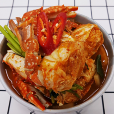 꽃게탕 생신상메뉴 생일 집들이 음식 소주안주 반찬 밀키트 술안주 가족모임음식, 1개, 1kg