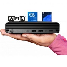 HP Pro 400 G9 미니 PC 데스크톱 컴퓨터 인텔 CPU 16GB DDR5 RAM 256GB PCIe SSD 트리플 4K 디스플레이 지원 USBC 울트라 콰이어트 디자인, 16GB RAM | 256GB SSD, Intel CPU