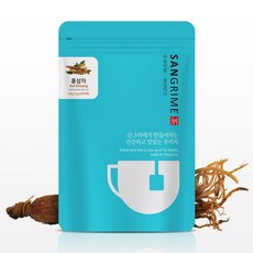 산그리메 국산 홍삼차 20티백 삼각티백차