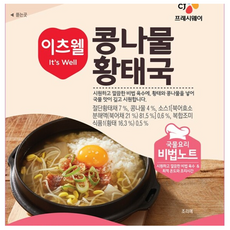 CJ프레시웨이 이츠웰 콩나물황태국, 500g, 1개