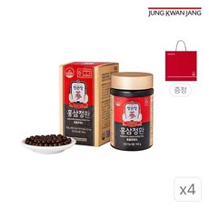 정관장 홍삼정환(168g) 4박스 x 쇼핑백4장, 168g, 4개